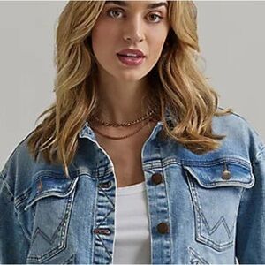 Wrangler Light Blue Denim Shirt